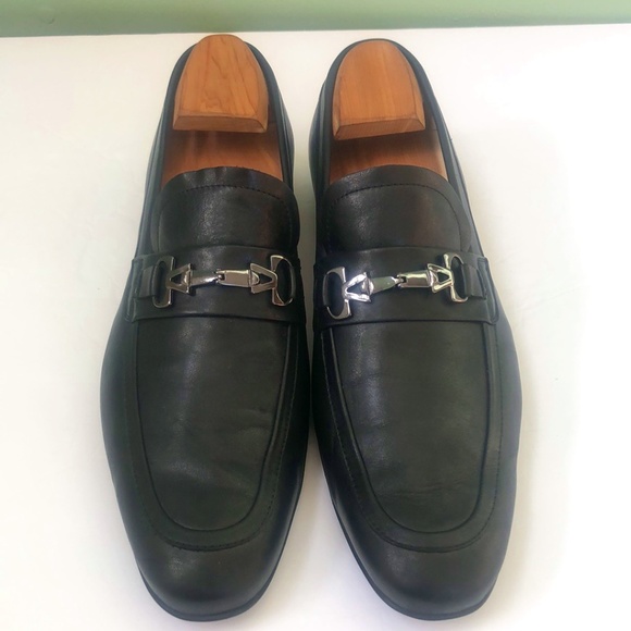 Versace Authentic Mens Black Dress Shoes, Size 41 main image 8